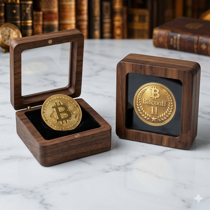 Estuche Bitcooff™ — Pieza Premium Numerada · Edición Imperial