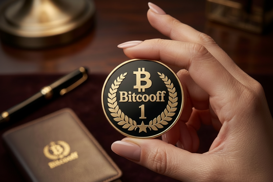 Estuche Bitcooff™ — Pieza Premium Numerada · Edición Imperial